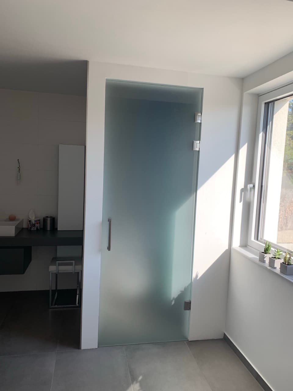 Üvegajtó galéria referencia 2