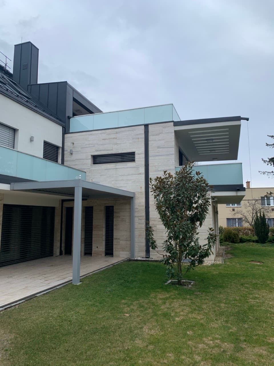 Üvegkorlát galéria referencia 2